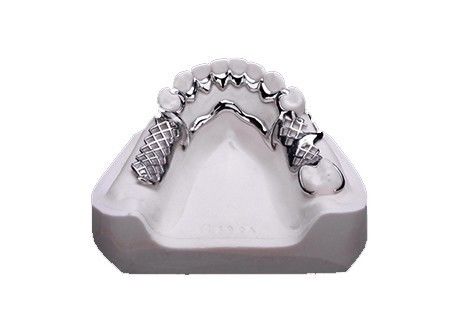 Buy Easy To Clean Metal Frame Partial Denture Comfortable For Long Lasting Use online manufacture