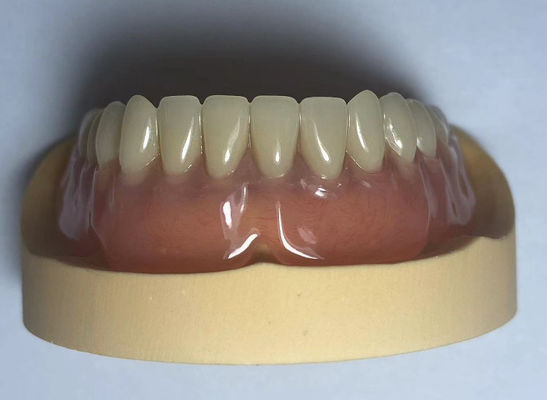 Buy Dental Lab Acrylic Full Arch Dentures Easy To Use With Natural Shape online manufacture