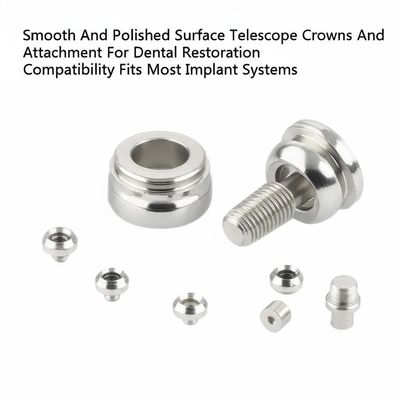 Buy Smooth And Polished Surface Telescope Crowns And Attachment For Dental Restoration Compatibility Fits Most Implant Systems online manufacture