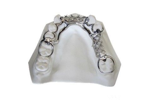 Anti Coloring Vitallium Partial Denture Customizable For Long Lasting